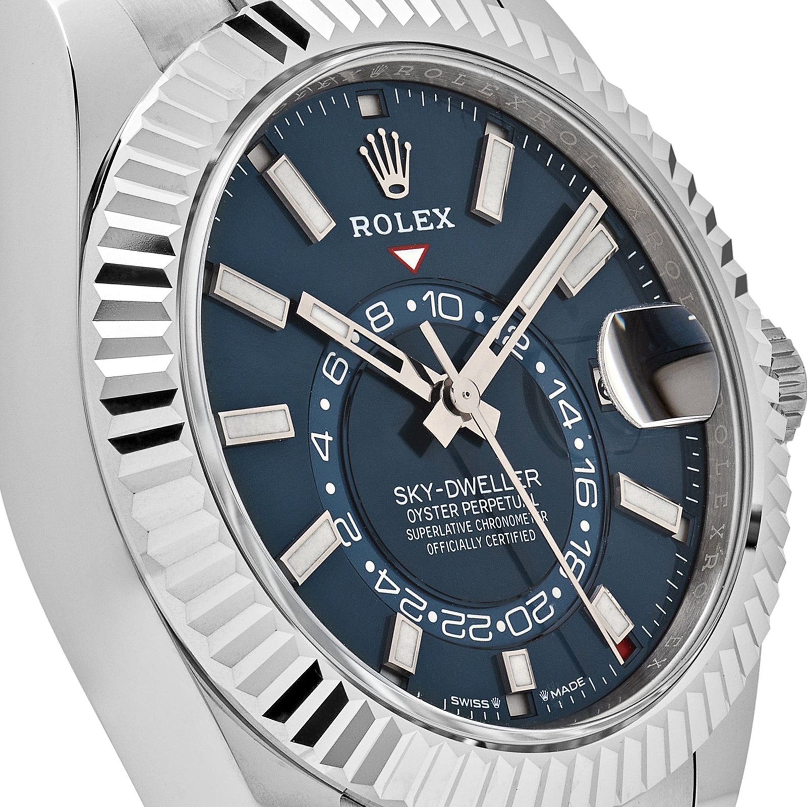 R01ex Sky-Dweller 336934 Stainless Steel Blue Dial Oyster (2023)